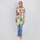 Women's Printed Kurti - Multi Color, Women Ready Kurtis, Chase Value, Chase Value