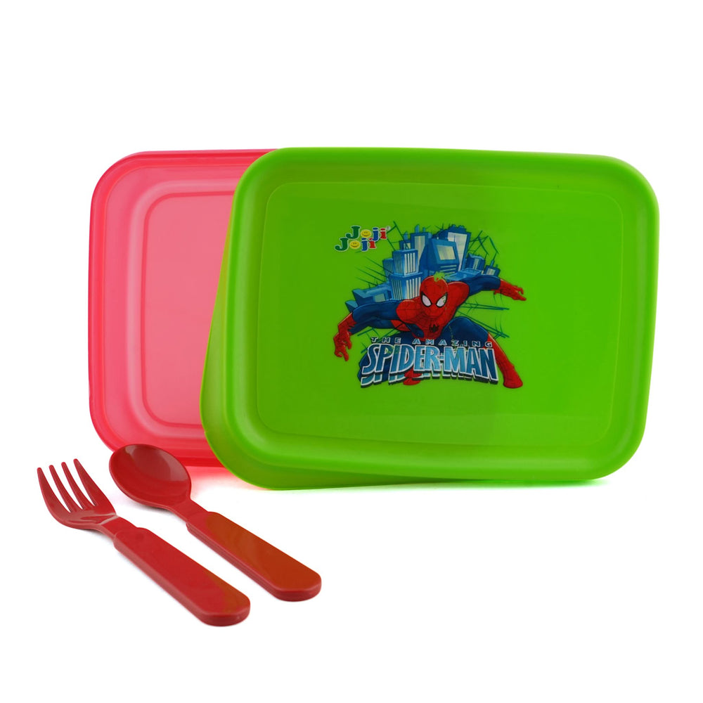 Slim Line Lunch Box – Sleek & Space-Saving Food Container

 - Green, Tiffin Boxes & Bottles, Chase Value, Chase Value