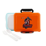 Recta Lunch Box – Lock-Lid Food Container for Fresh & Spill-Free Storage - Orange, Tiffin Boxes & Bottles, Chase Value, Chase Value
