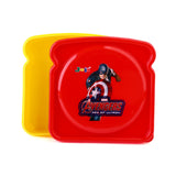 Lunch Box – Everyday Compact Food Container for School or Office

 - Red, Tiffin Boxes & Bottles, Chase Value, Chase Value