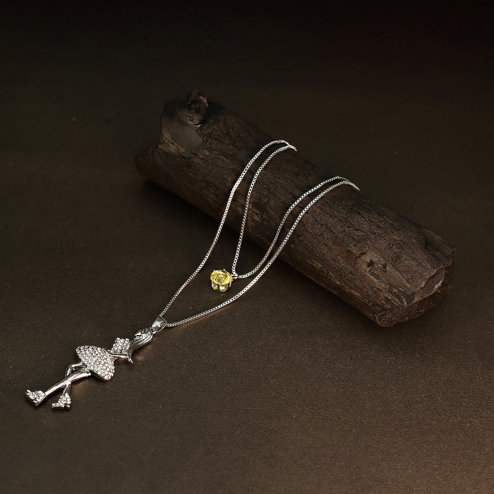 Women's Chain Mala - Silver, Women Chains & Lockets, Chase Value, Chase Value