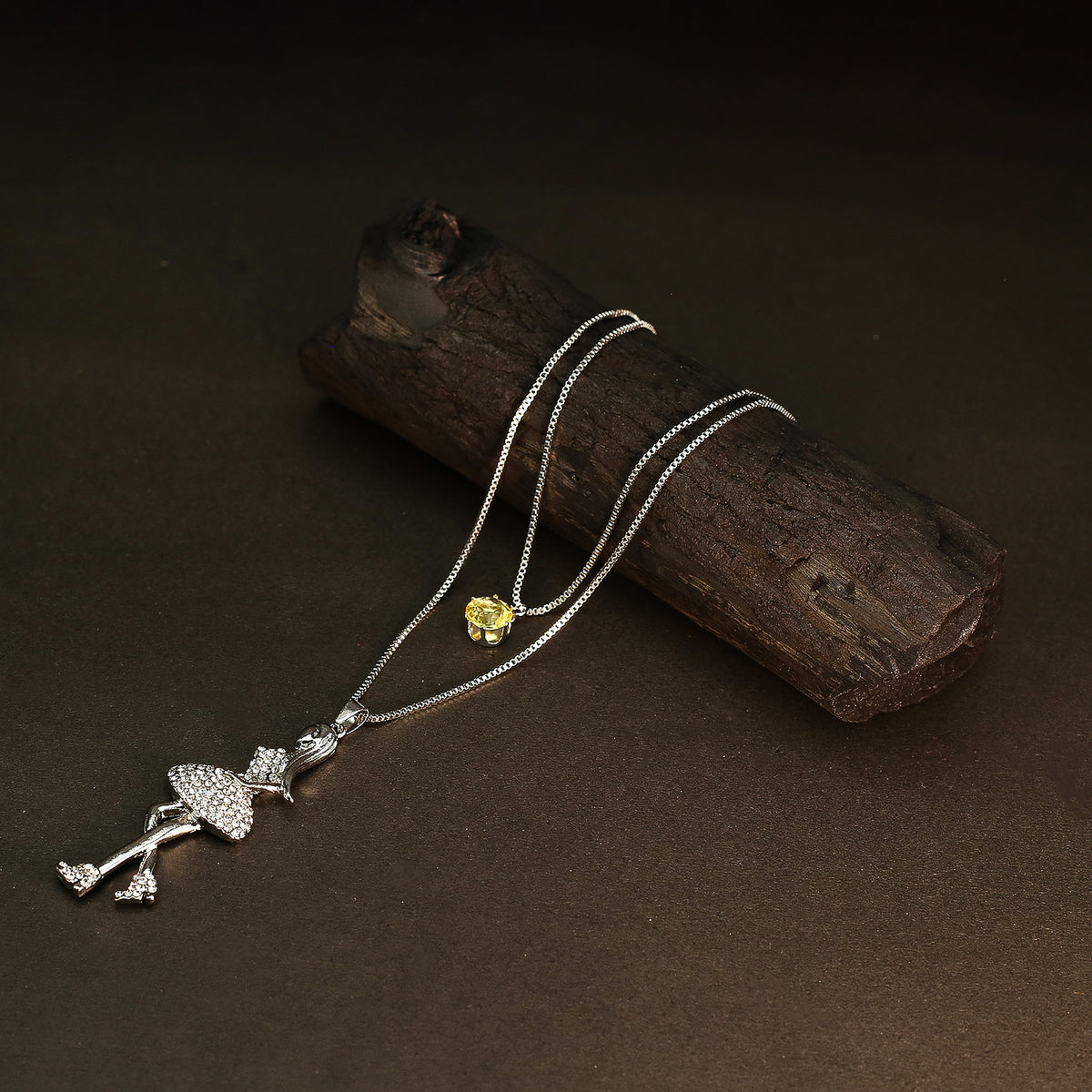 Women's Chain Mala - Silver, Women Chains & Lockets, Chase Value, Chase Value