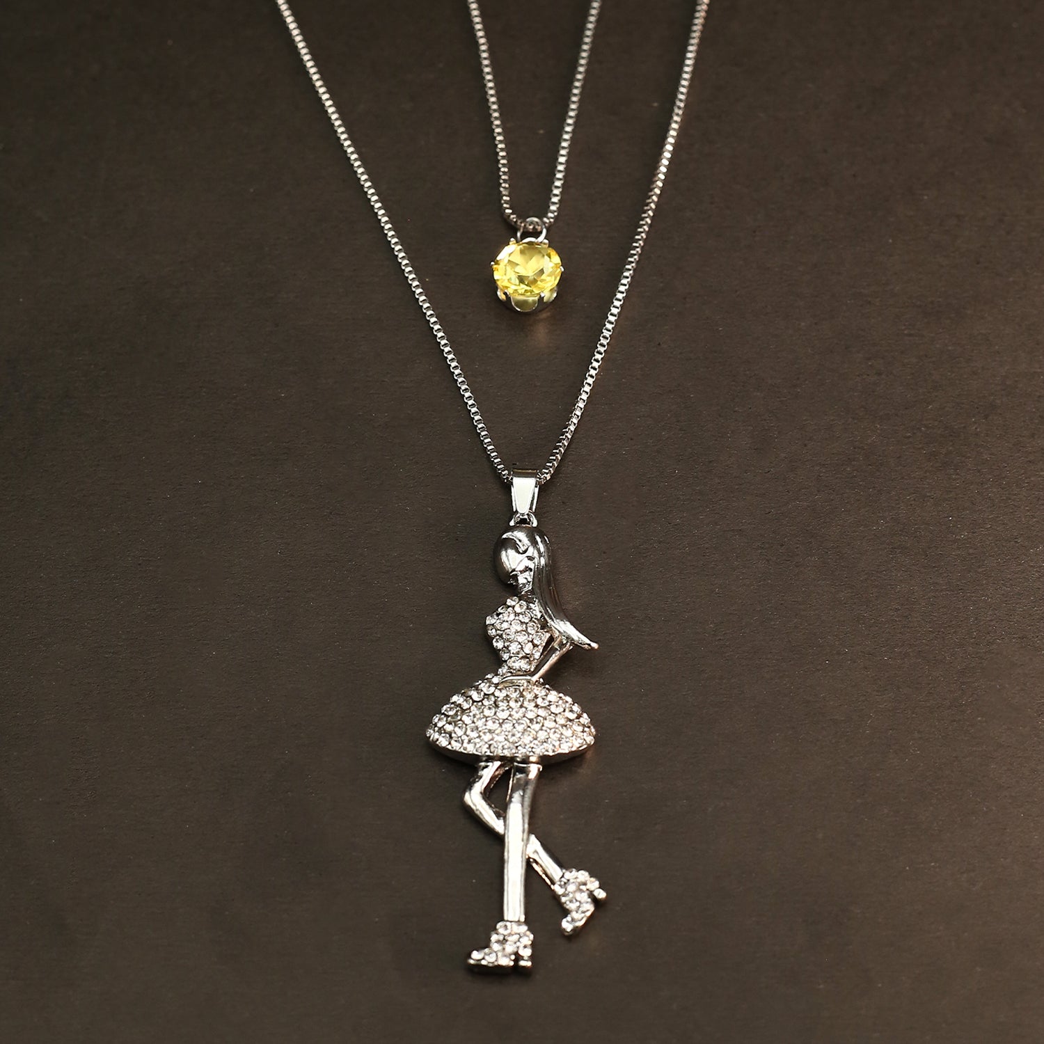 Women's Chain Mala - Silver, Women Chains & Lockets, Chase Value, Chase Value