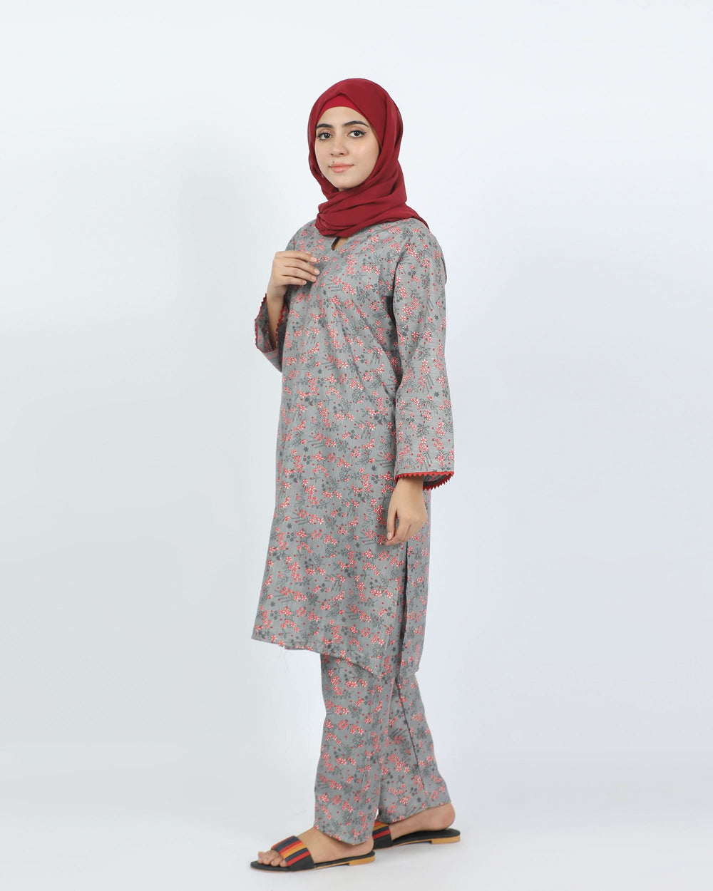 Women's Printed Unstitched 2pcs Suit, Women, 2Pcs Shalwar Suit, Chase Value, Chase Value