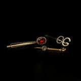 Hair Pin Card - Golden, Girls Hair Accessories, Chase Value, Chase Value