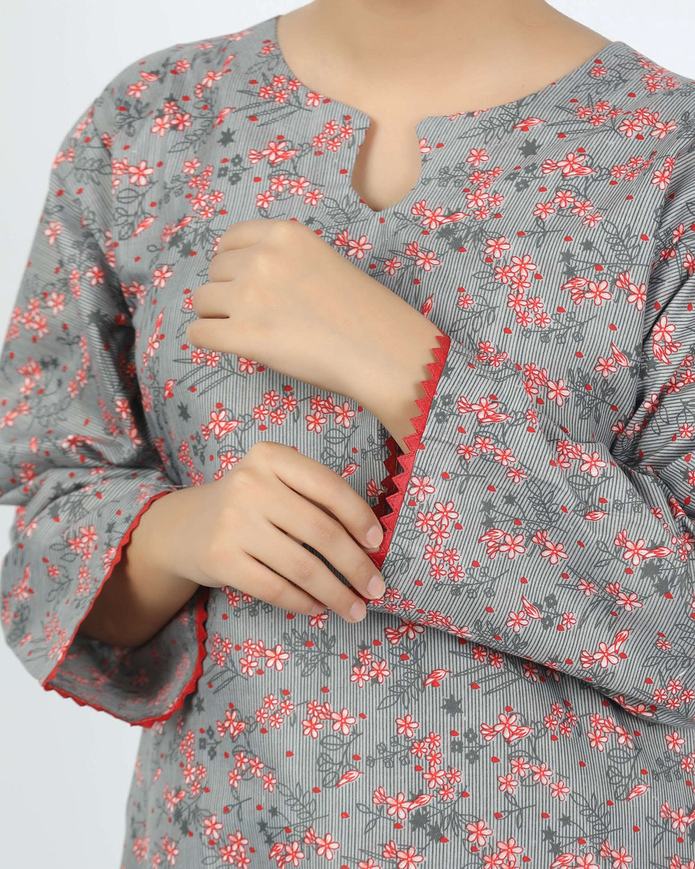 Women's Printed Unstitched 2pcs Suit, Women, 2Pcs Shalwar Suit, Chase Value, Chase Value