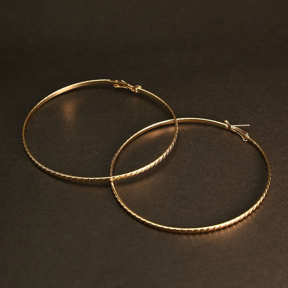 Women's Stylish Earing - Golden, Women Earrings & Tops, Chase Value, Chase Value