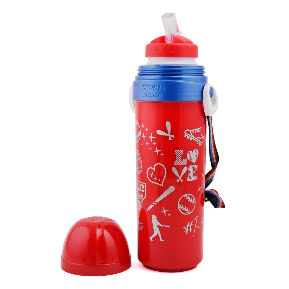 Sports Water Bottle Large - Red, Water Bottle, Chase Value, Chase Value