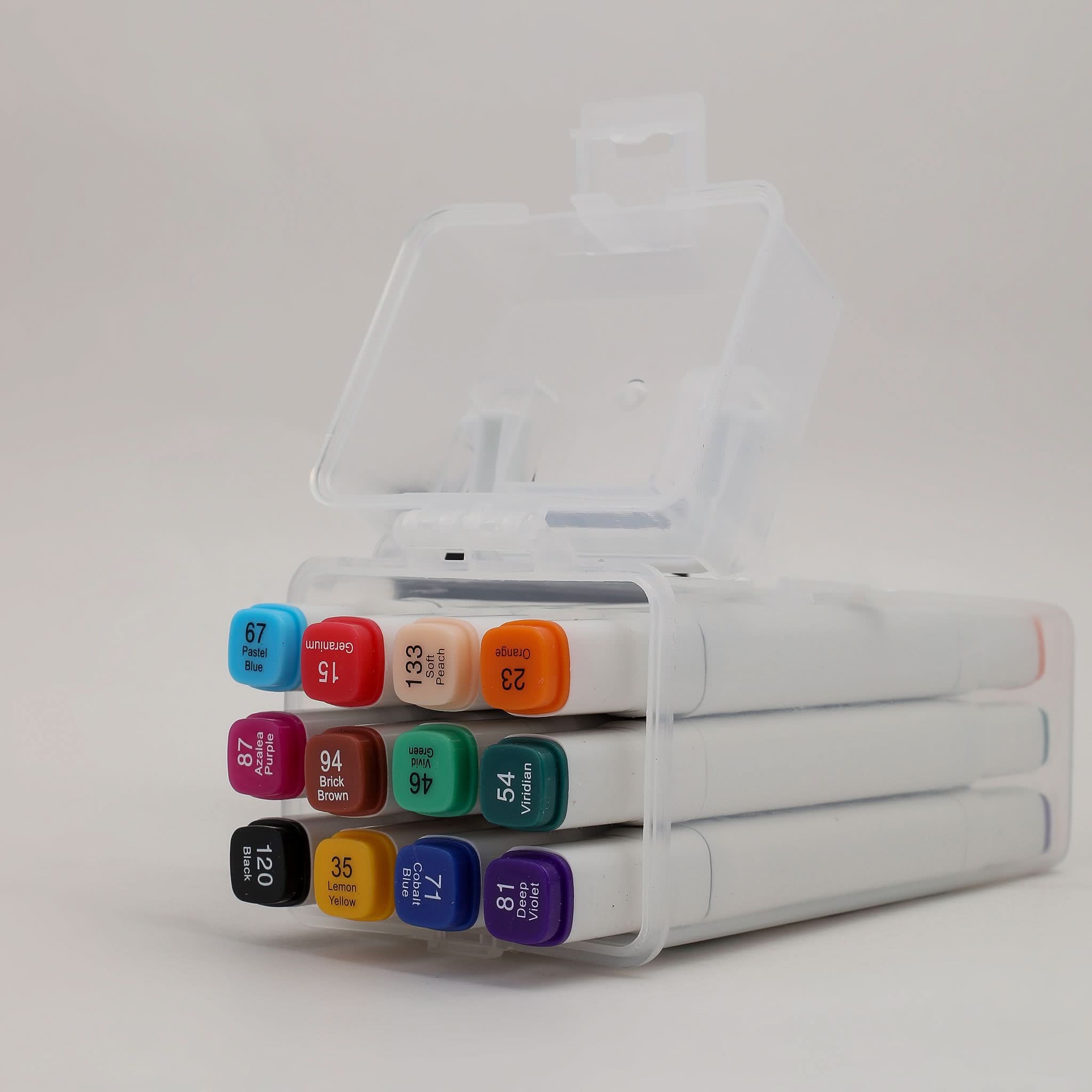 Marker Double Side 12 Color M6138-12, Coloring Tools, Chase Value, Chase Value