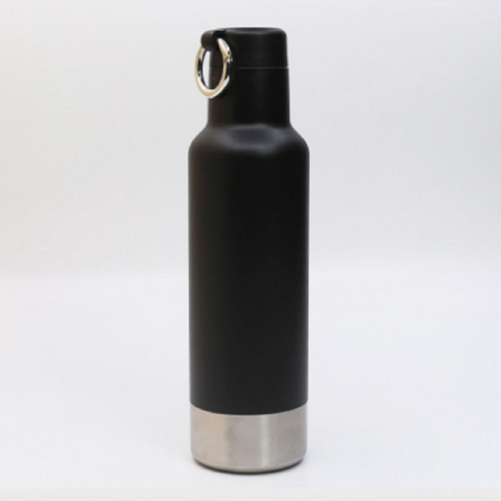 Stainless Steel Sports Bottle 500 Ml - Black, Water Bottle, Chase Value, Chase Value