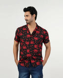 Men's Casual Half Sleeves Linen Shirt, Men's Shirts, Chase Value, Chase Value