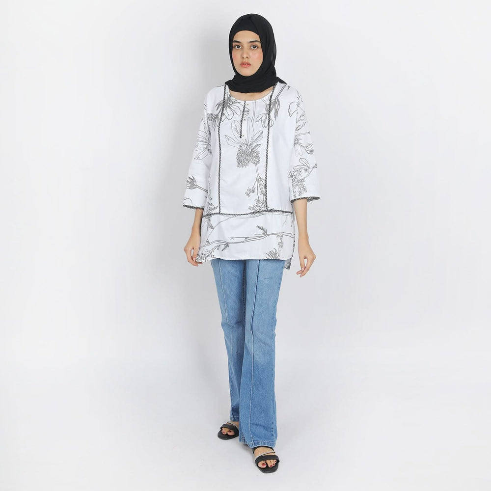 Women's Printed Kurti - Multi Color, Women Ready Kurtis, Chase Value, Chase Value
