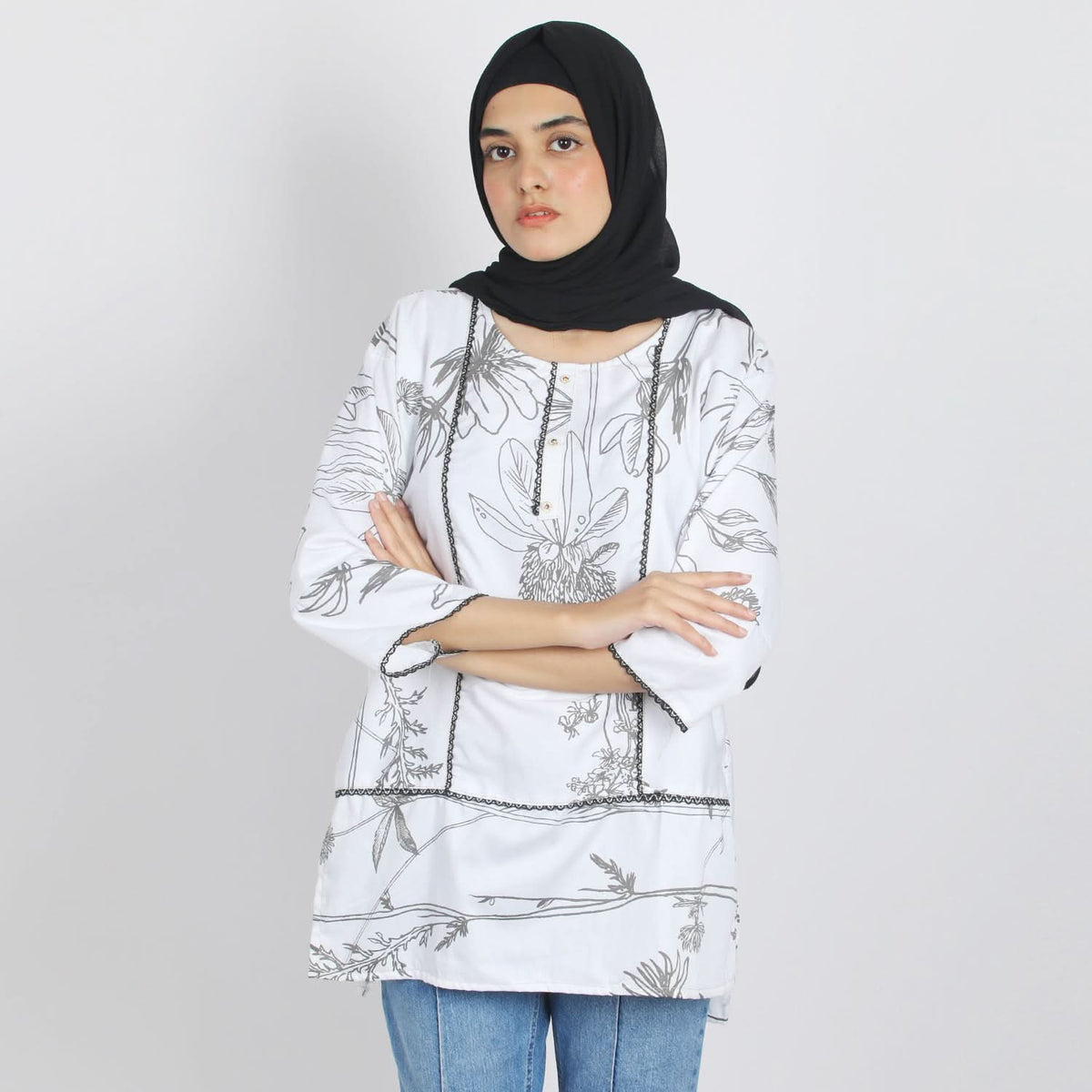 Women's Printed Kurti - Multi Color, Women Ready Kurtis, Chase Value, Chase Value