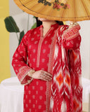 DAMAN Exclusive Lawn Printed 3-Piece Suit By VS Textile V-4, Women, 3Pcs Shalwar Suit, Chase Value, Chase Value