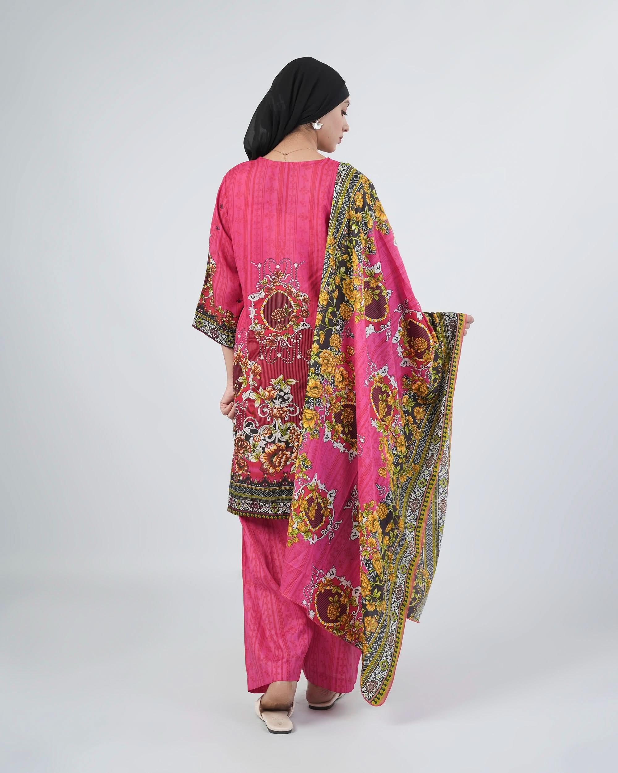 Shahzaib Gull Gee Printed 3-Pcs Suit, Women, 3Pcs Shalwar Suit, Chase Value, Chase Value