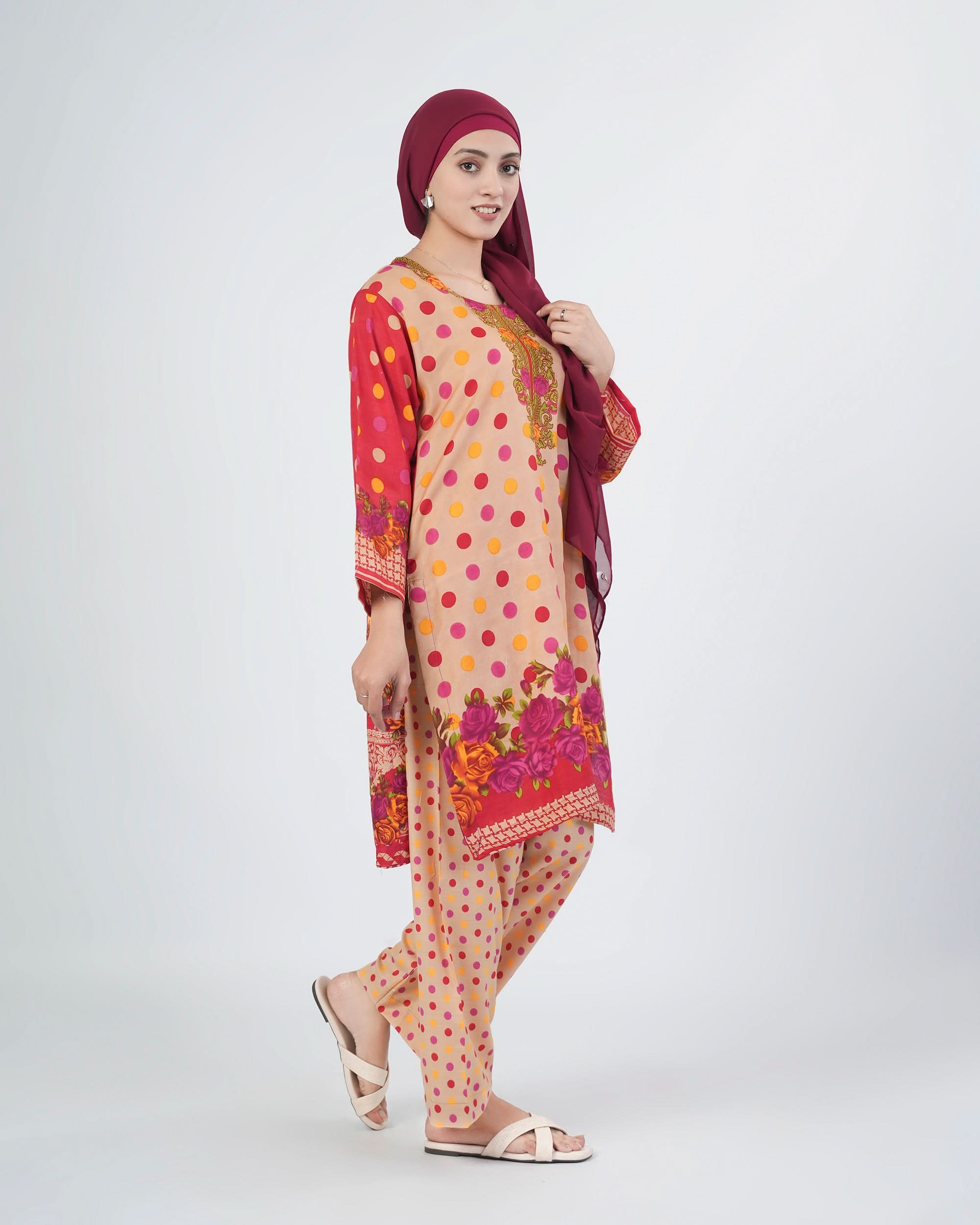 Shahzaib Gull Gee Printed 3-Pcs Suit, Women, 3Pcs Shalwar Suit, Chase Value, Chase Value
