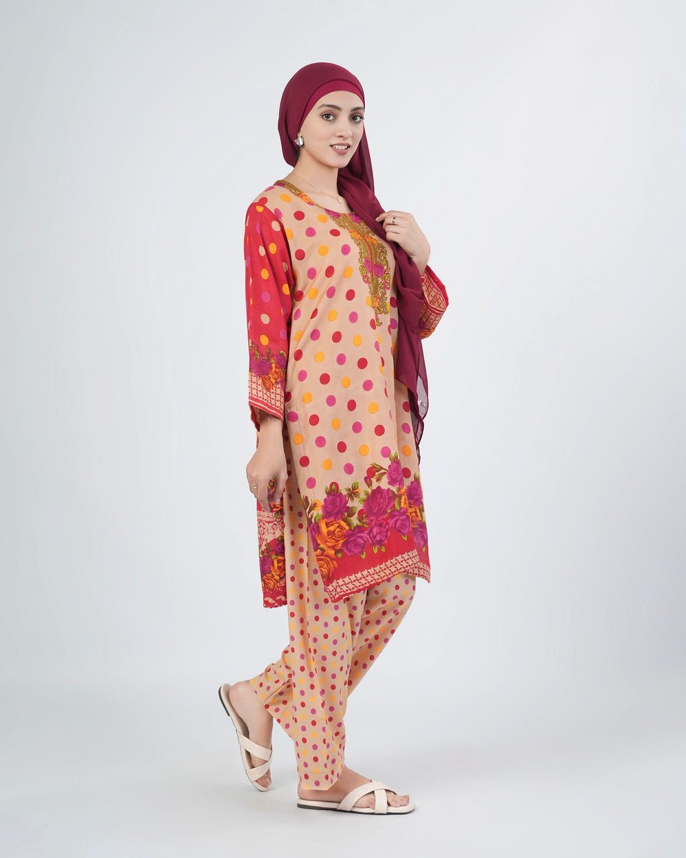 Shahzaib Gull Gee Printed 3-Pcs Suit, Women, 3Pcs Shalwar Suit, Chase Value, Chase Value