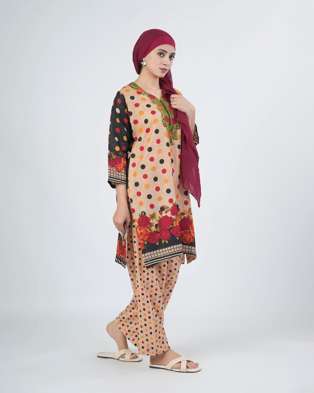 Shahzaib Gull Gee Printed 3-Pcs Suit, Women, 3Pcs Shalwar Suit, Chase Value, Chase Value