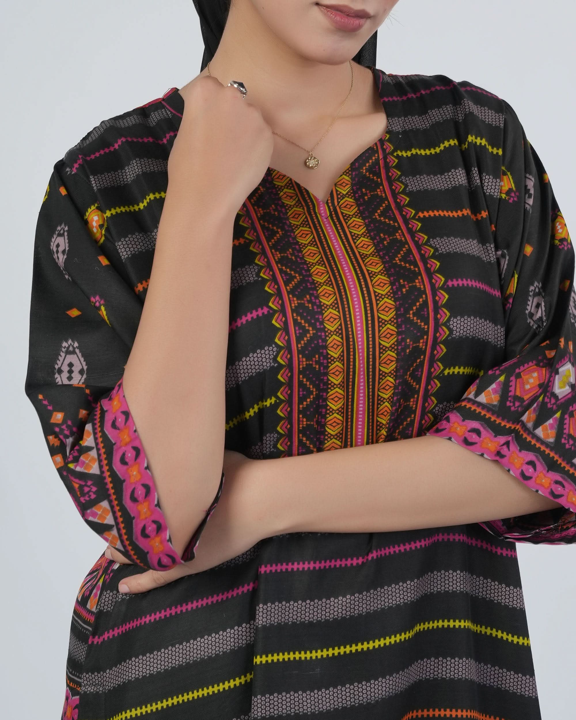 Shahzaib Gull Gee Printed 3-Pcs Suit, Women, 3Pcs Shalwar Suit, Chase Value, Chase Value