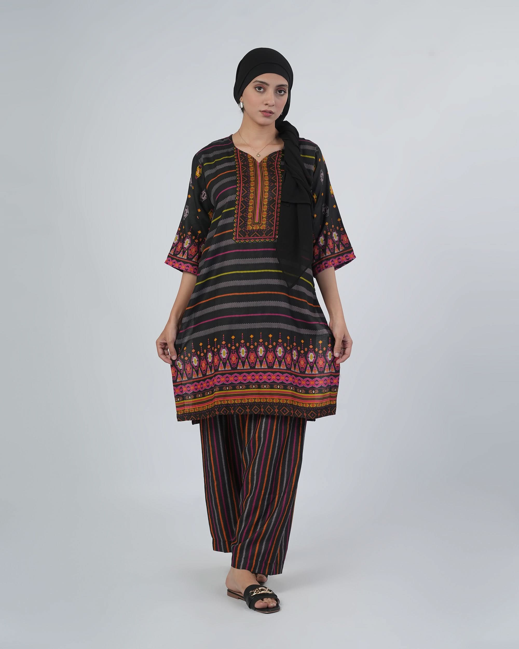 Shahzaib Gull Gee Printed 3-Pcs Suit, Women, 3Pcs Shalwar Suit, Chase Value, Chase Value