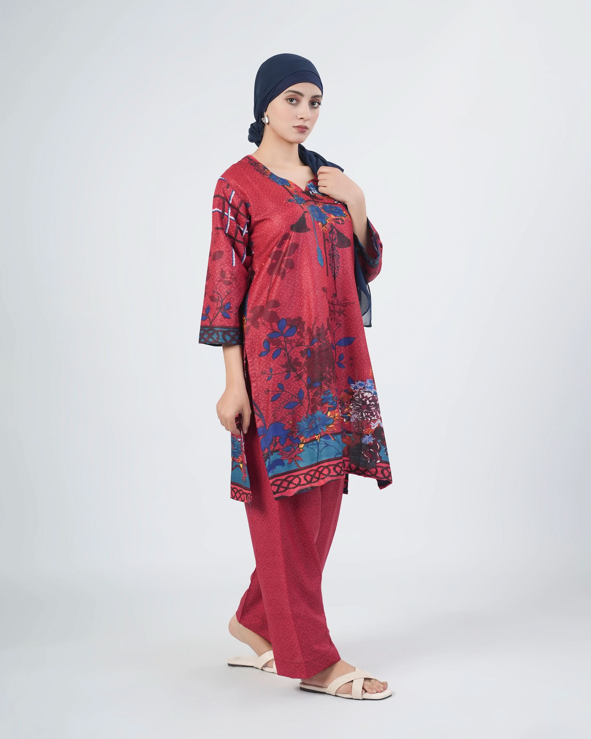 Shahzaib Gull Gee Printed 3-Pcs Suit, Women, 3Pcs Shalwar Suit, Chase Value, Chase Value
