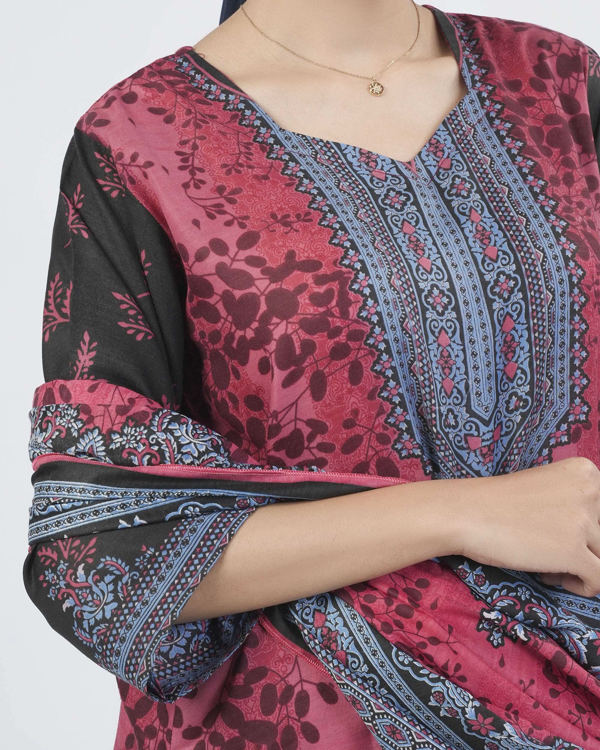 Shahzaib Gull Gee Printed 3-Pcs Suit, Women, 3Pcs Shalwar Suit, Chase Value, Chase Value