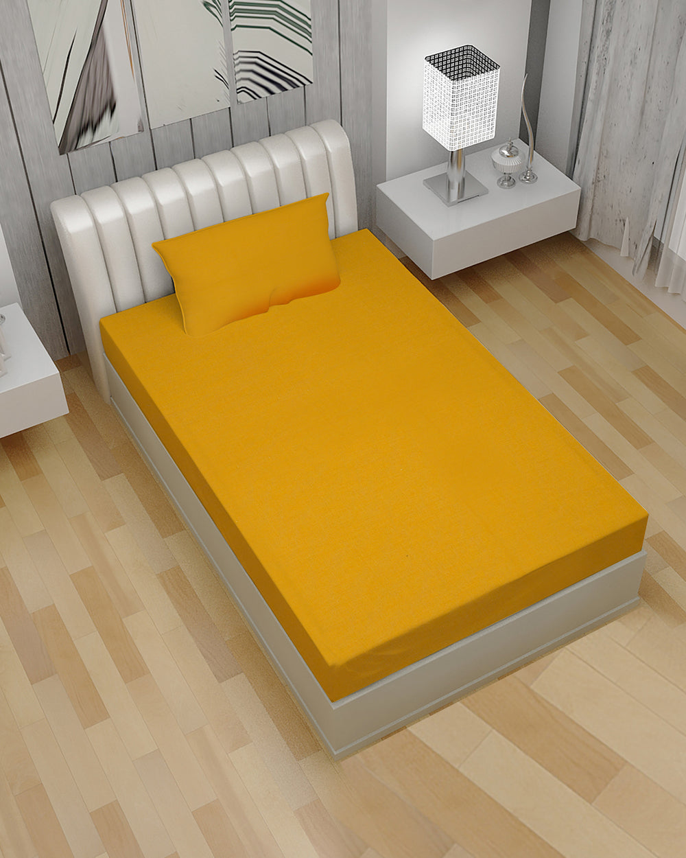 2-Piece Single Bedsheet Set, Single Size Bed Sheet, Chase Value, Chase Value