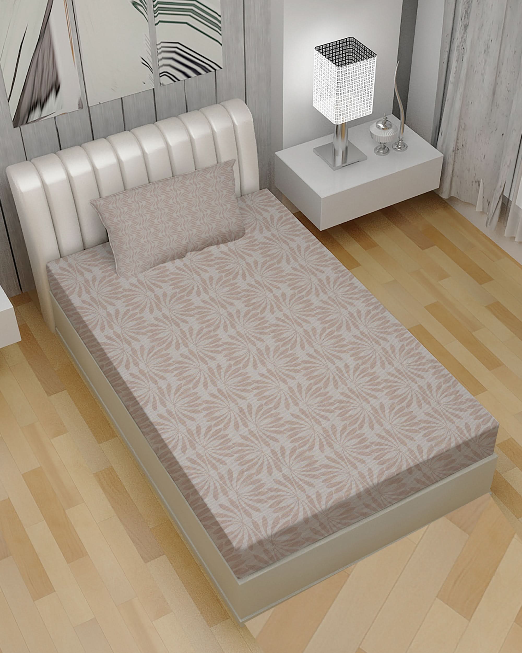 2-Piece Single Bedsheet Set, Single Size Bed Sheet, Chase Value, Chase Value