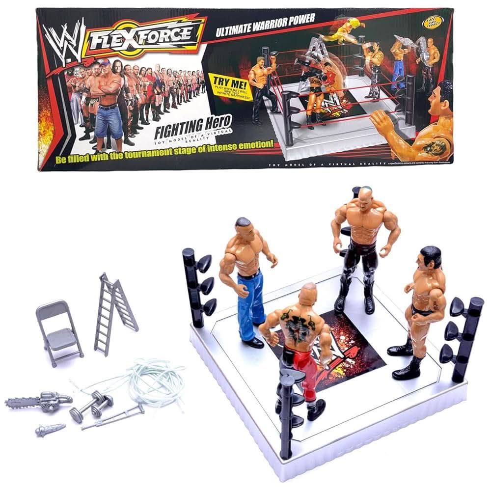 Wrestle Mania Toy Set, Action Figures, Chase Value, Chase Value