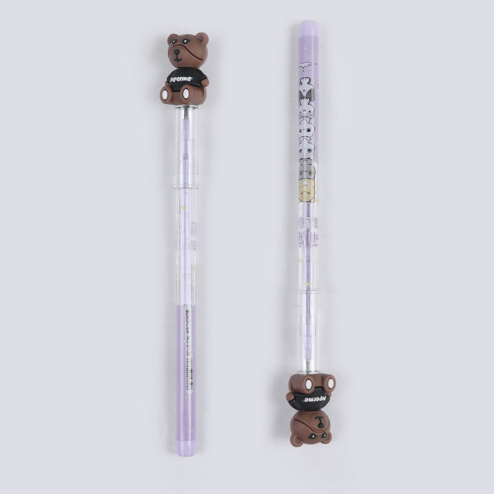 Bullet Pencil With Cartoon Character Eraser 2Pcs, Stationery Supplies, Chase Value, Chase Value