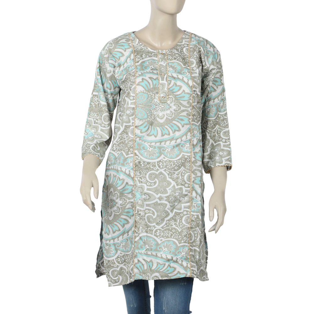 Women's Printed Kurti - A24, Women Ready Kurtis, Chase Value, Chase Value