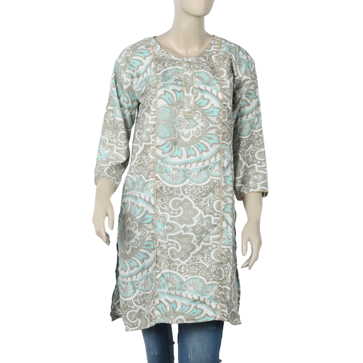 Women's Printed Kurti - A24, Women Ready Kurtis, Chase Value, Chase Value