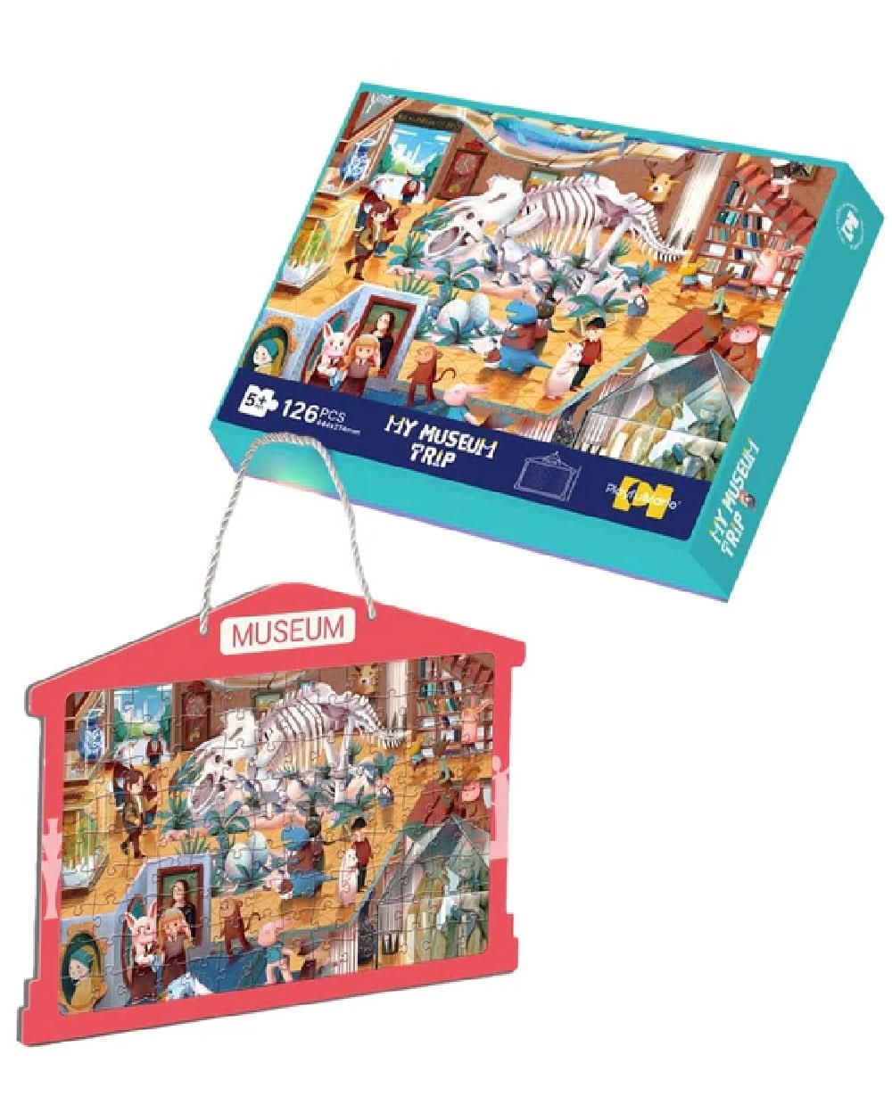 Museum Frame Puzzle - 126 Pcs, Board Games & Puzzles, Chase Value, Chase Value