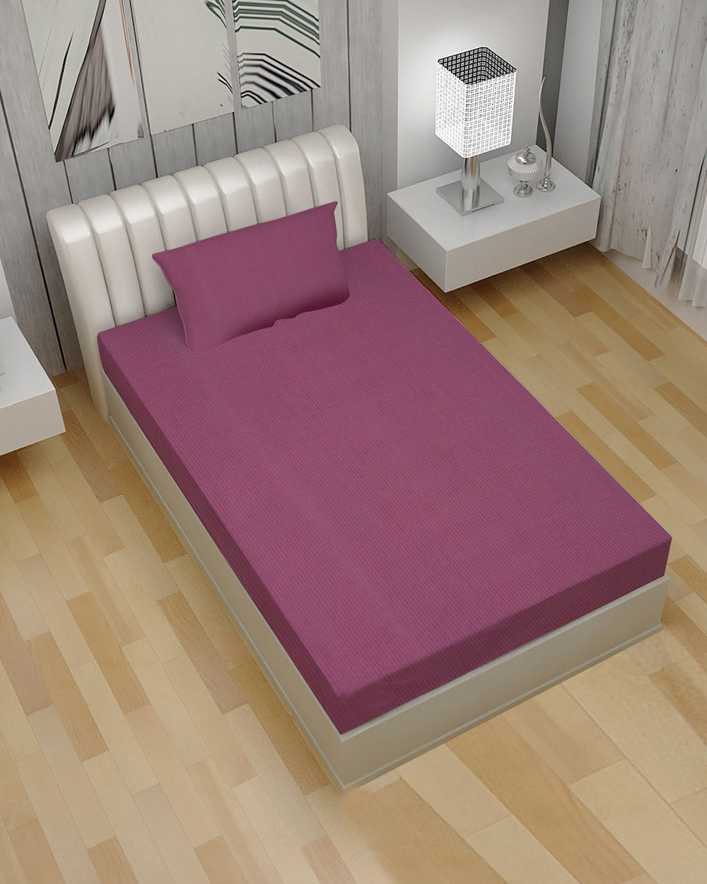 2-Piece Single Bedsheet Set, Single Size Bed Sheet, Chase Value, Chase Value