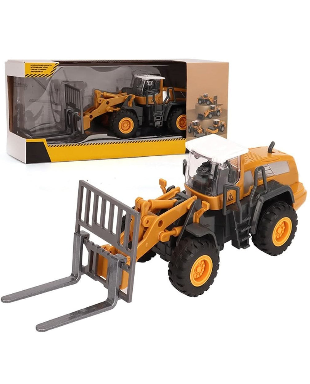 Pull Back Forklift, Die-cast Model Car, Chase Value, Chase Value