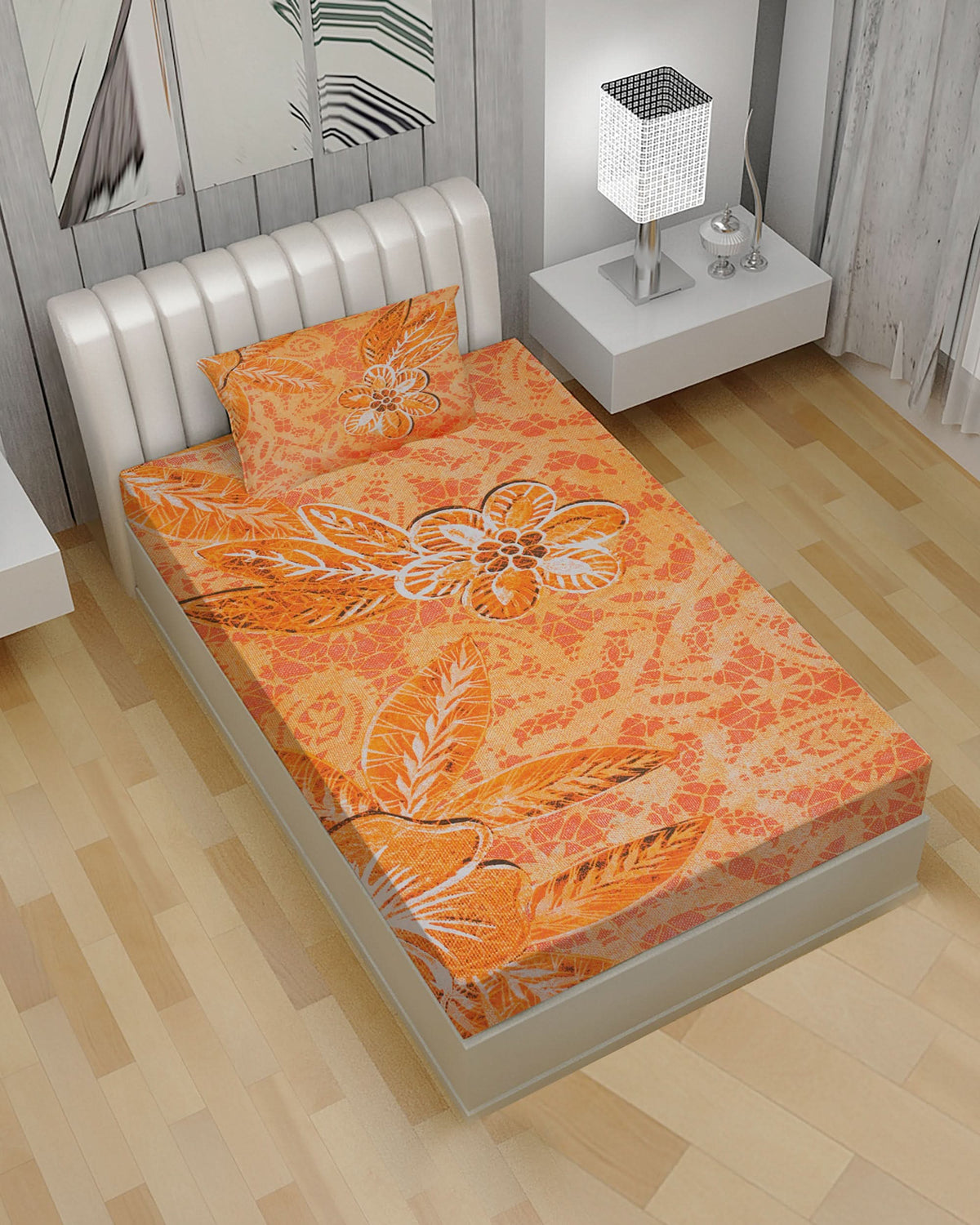 2-Piece Single Bedsheet Set, Single Size Bed Sheet, Chase Value, Chase Value