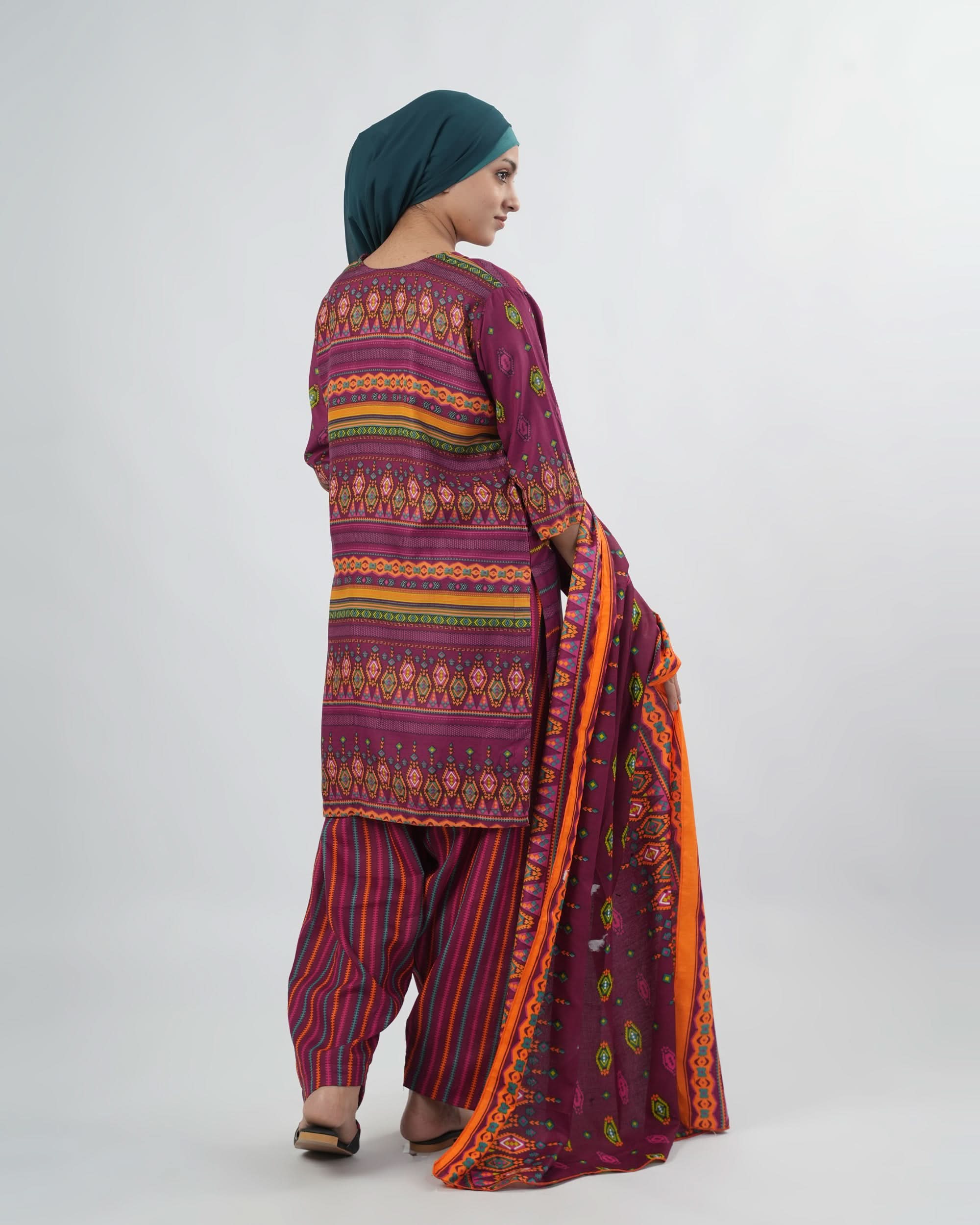 Shahzaib Gull Gee Printed 3-Pcs Suit, Women, 3Pcs Shalwar Suit, Chase Value, Chase Value