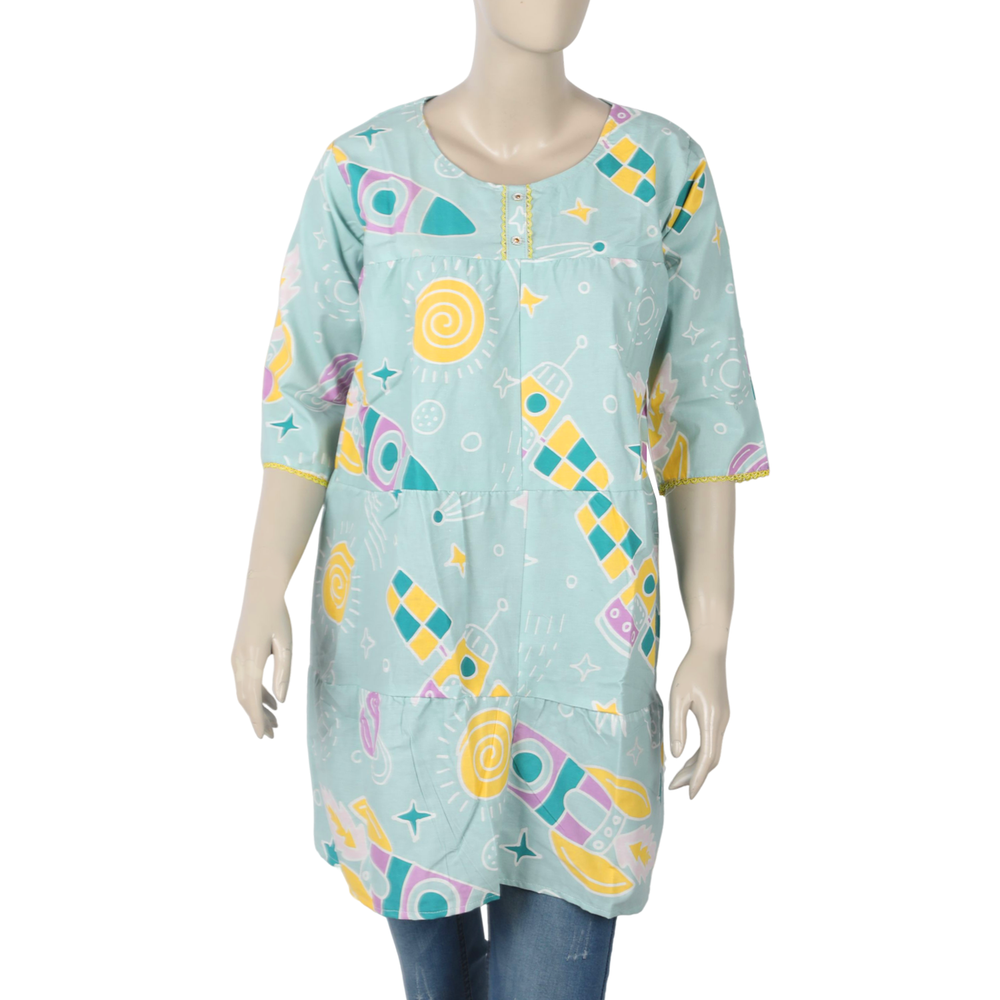 Women's Printed Kurti - A29, Women Ready Kurtis, Chase Value, Chase Value