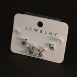 Women's Tops 3 Pcs - Silver, Women Earrings & Tops, Chase Value, Chase Value