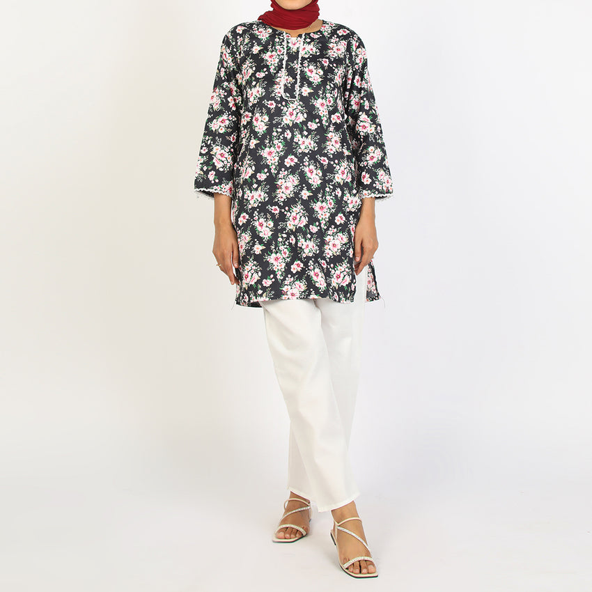 Women's Printed  2Pcs  Suit - Multi Color