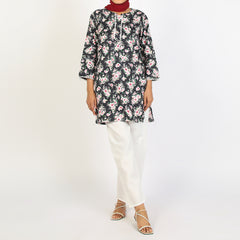 Women's Printed  2Pcs  Suit - Multi Color