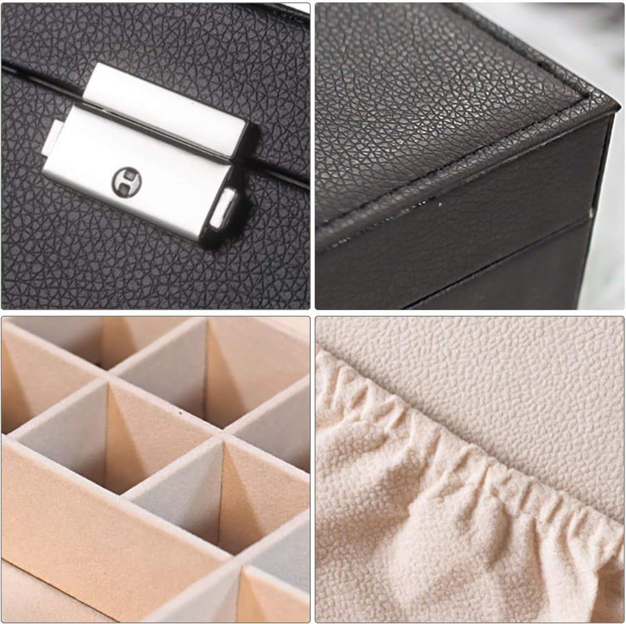 2-Layer Jewelry Box Organizer for Women and Girls, Storage Boxes, Chase Value, Chase Value