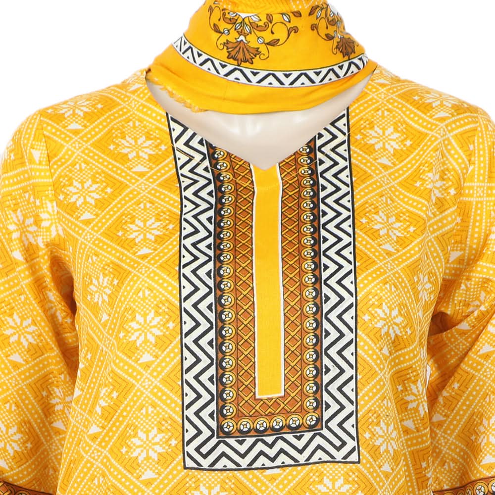 Women's Wash & Wear Unstitched 3pcs Suit - A31, Women, 3Pcs Shalwar Suit, Chase Value, Chase Value