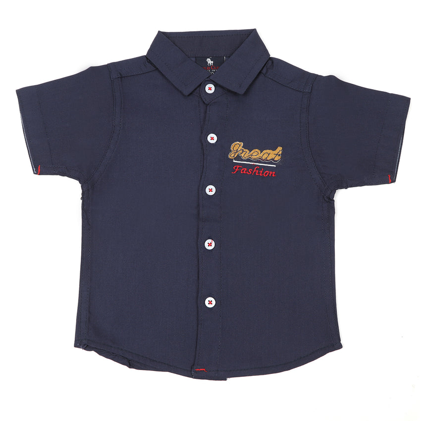 Boys Half Sleeves Casual Shirts - Multi Color