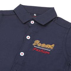 Boys Half Sleeves Casual Shirts - Multi Color