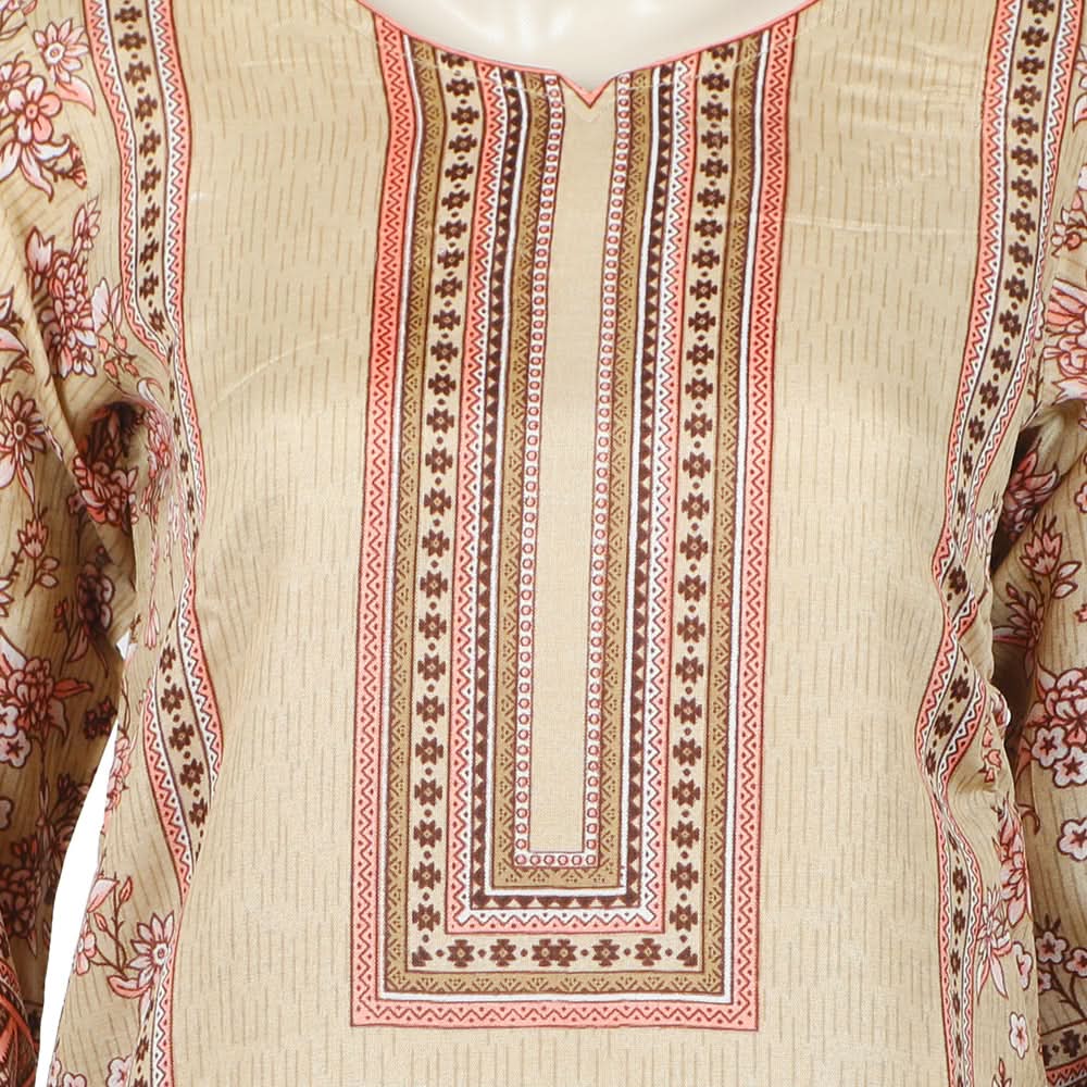 Women's Wash & Wear Unstitched 3pcs Suit - A32, Women, 3Pcs Shalwar Suit, Chase Value, Chase Value