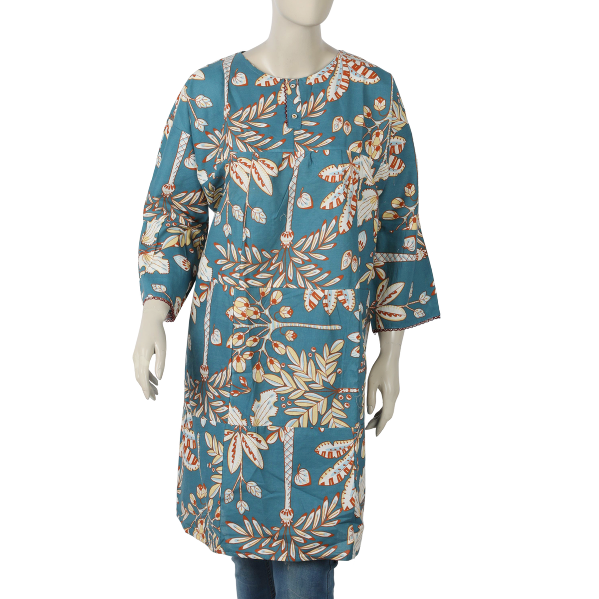 Women's Printed Kurti - A34, Women Ready Kurtis, Chase Value, Chase Value