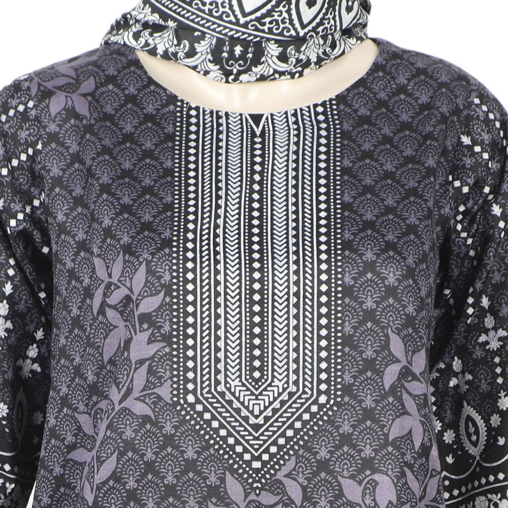 Women's Wash & Wear Unstitched 3pcs Suit - A38, Women, 3Pcs Shalwar Suit, Chase Value, Chase Value