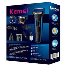Kemei Grooming Kit KM-6332 - Black