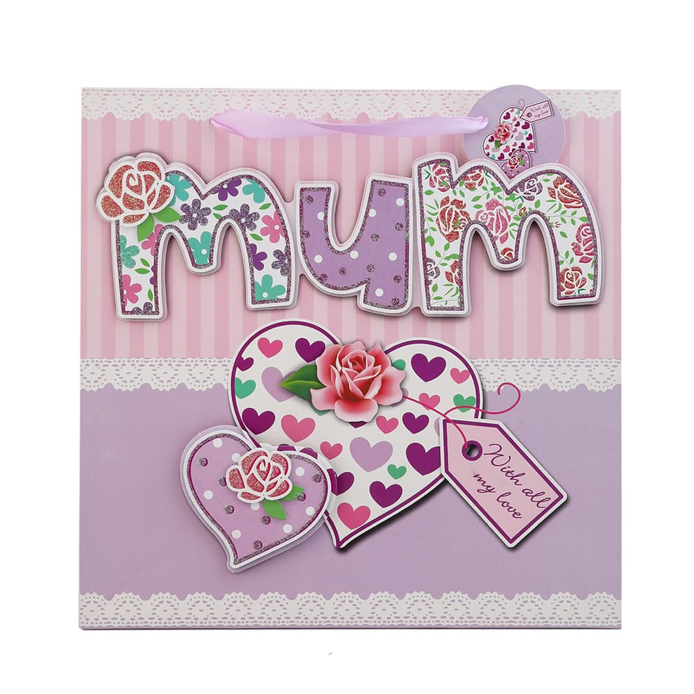 Mother Day Gift Bag - Medium - Multi Color, Kids Gift Set, Chase Value, Chase Value